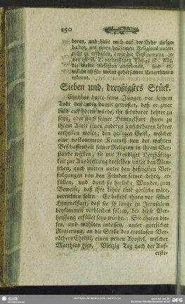 Sieben und dreyßigstes Stück