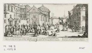 Hospital, Blatt 15 der Folge "Les misères et les malheurs de la guerre"