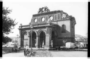 Kleinbildnegativ: Anhalter Bahnhof, 1988