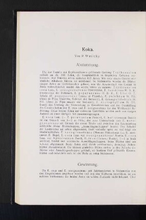 Abstammung.