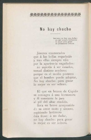 No hay chucho