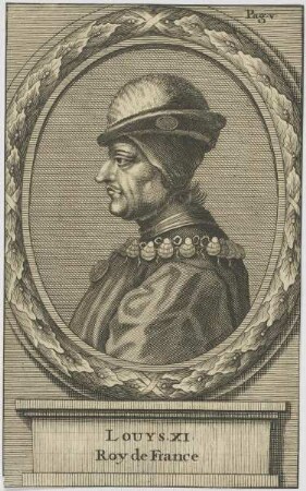 Bildnis Louys XI., Roy de France