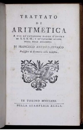 Trattato di Aritmetica