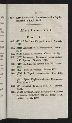 59-78, Mathematik
