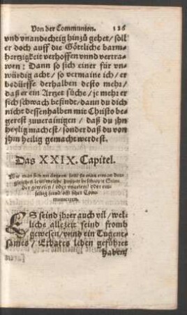 Das XXIX. Capitel.