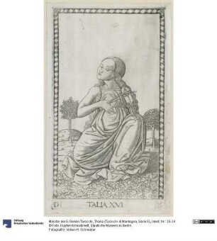 Thalia (Tarocchi di Mantegna, Serie E)