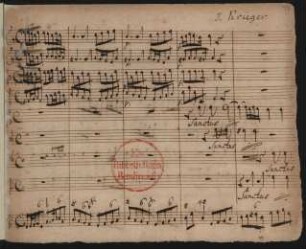 Messen. Auszüge; V (4), Coro, orch, bc