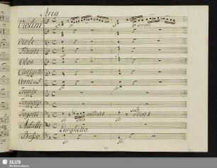Aria: Languirò vicino a quelle