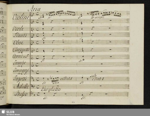 Aria: Languirò vicino a quelle
