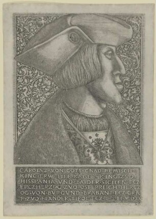Profilbildnis des Kaisers Karl V.