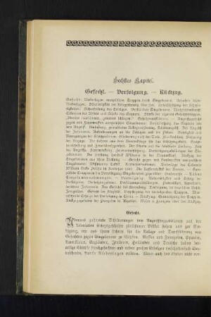 Sechstes Kapitel. Gefecht. - Verfolgung. - Rückzug.