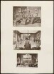 oben: Königin-Zimmer im Offizierscasino (?) in Berlin Mitte: Saal im Offizierscasino (?) in Koblenz unten: Königin-Zimmer im Offizierscasino (?) in Koblenz des Königin Augusta Garde-Grenadier-Regiments Nr. 4