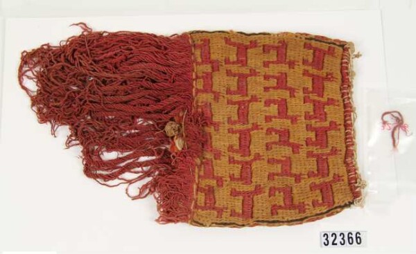 Bag for coca (fragment)