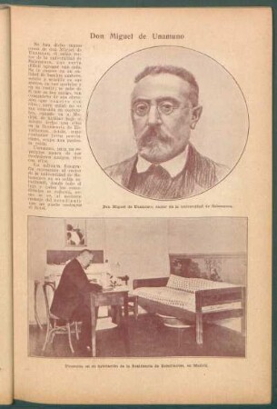 Don Miguel de Unamuno