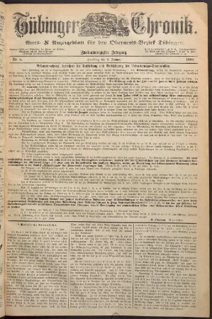 8. Januar (Nro. 5) - 13. Januar (Nro. 9)