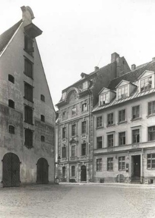 Riga. Im Speicherviertel. Haus, Stallstraße 17