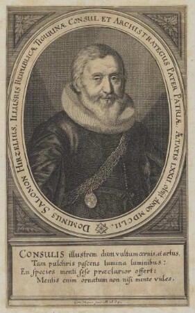 Bildnis des Salomon Hirzelius