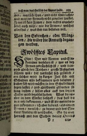 Zwölftes Capitul.