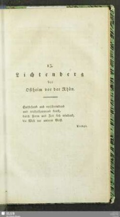 13. Lichtenberg bei Ostheim vor der Rhön