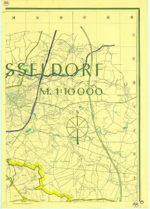Leitplan der Stadt Düsseldorf, Industrie