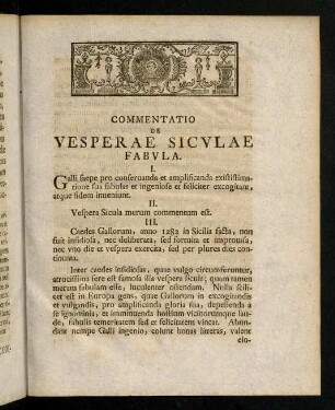 7-31, Commentatio De Vesperae Siculae Fabula