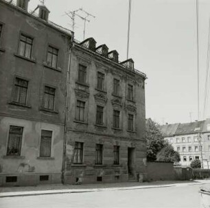 Glauchau, Wohnhaus, Straßenansicht