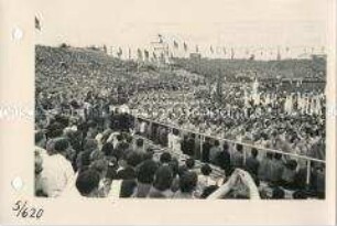 Eröffnung der III. Weltfestspiele in Berlin im Walter-Ulbricht-Stadion