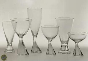 Kelchglasgarnitur "Allegro" von Aloys Ferdinand Gangkofner