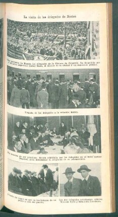 La visita de los delegados de Boston - [Ilustración]