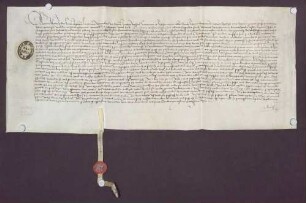 Jakob Reyfsteck, Stiftsherr zu St. Thomas in Straßburg verkauft der Johanniterkommende zum Grünenwörth zu Straßburg genannte Güter zu Kork für 70 Gulden rhein.