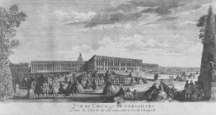 Versailles: Gartenfront des Schlosses
