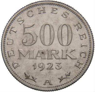 Weimarer Republik: 1923
