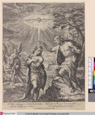 [Taufe Christi; The baptism of Christ, Baptème du Christ]