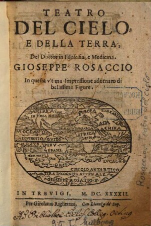 Teatro Del Cielo, E Della Terra, 0