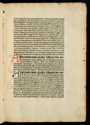 In nocte natiuitatis domini ad primam missam epistola... - Dominica in ramis palmarum ad Philipen II.