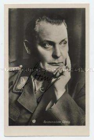 Handsigniertes Porträt-Foto von Hermann Göring