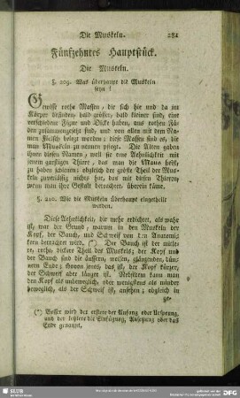 Fünfzehntes Hauptstück. Die Muskeln