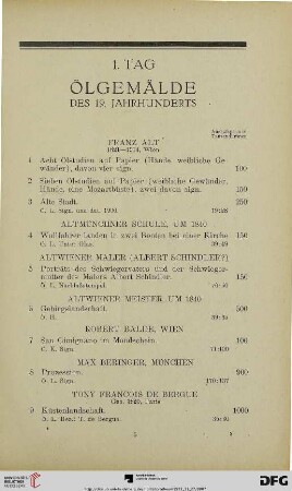 Ölgemälde des 19. Jahrhunderts (Nr. 1-147)