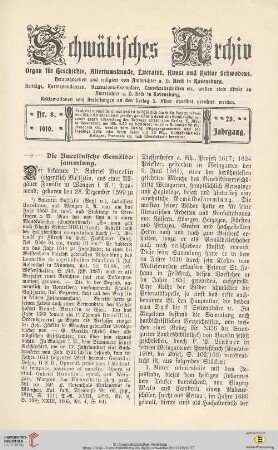 28: Die Bucelinische Gemäldesammlung