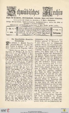 28: Die Bucelinische Gemäldesammlung