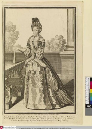 Elisabeth Charlotte Palatine Ducheße d'Orleans