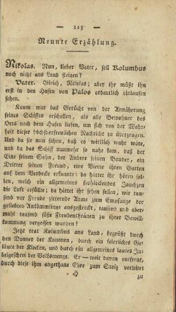 Neunte Erzählung.