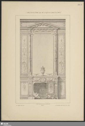 Dekoration und Möbel in der Innenarchitektur