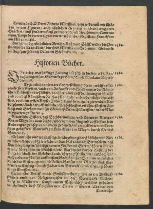 Historien Bücher.