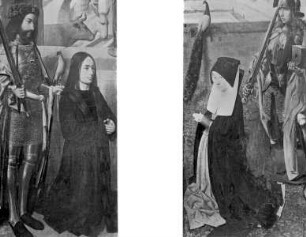Der kniende Stifter mit dem heiligen Bavo