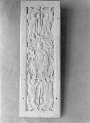 Christus in zwei "Mandorlen", Maiestas Domini