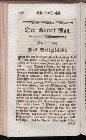 Der Monat May.