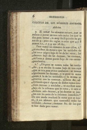 Cálculo de los Números Enteros.