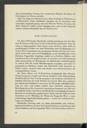Die Asienreise