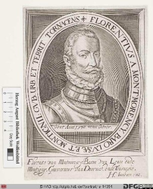 Bildnis Floris van Montmorency Montigny, baron van